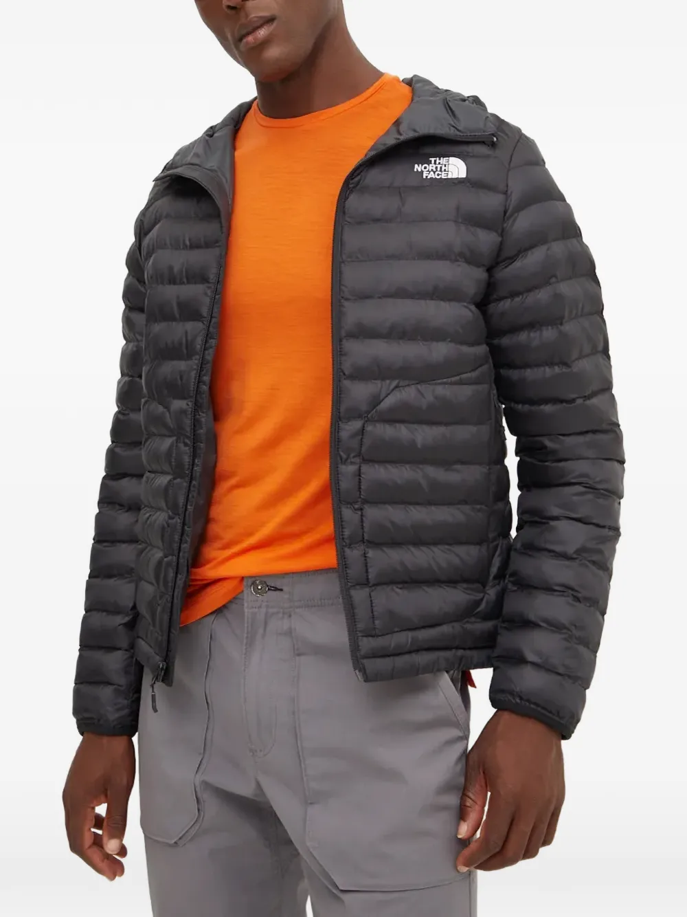 

Стеганая куртка с капюшоном Huila The North Face, черный