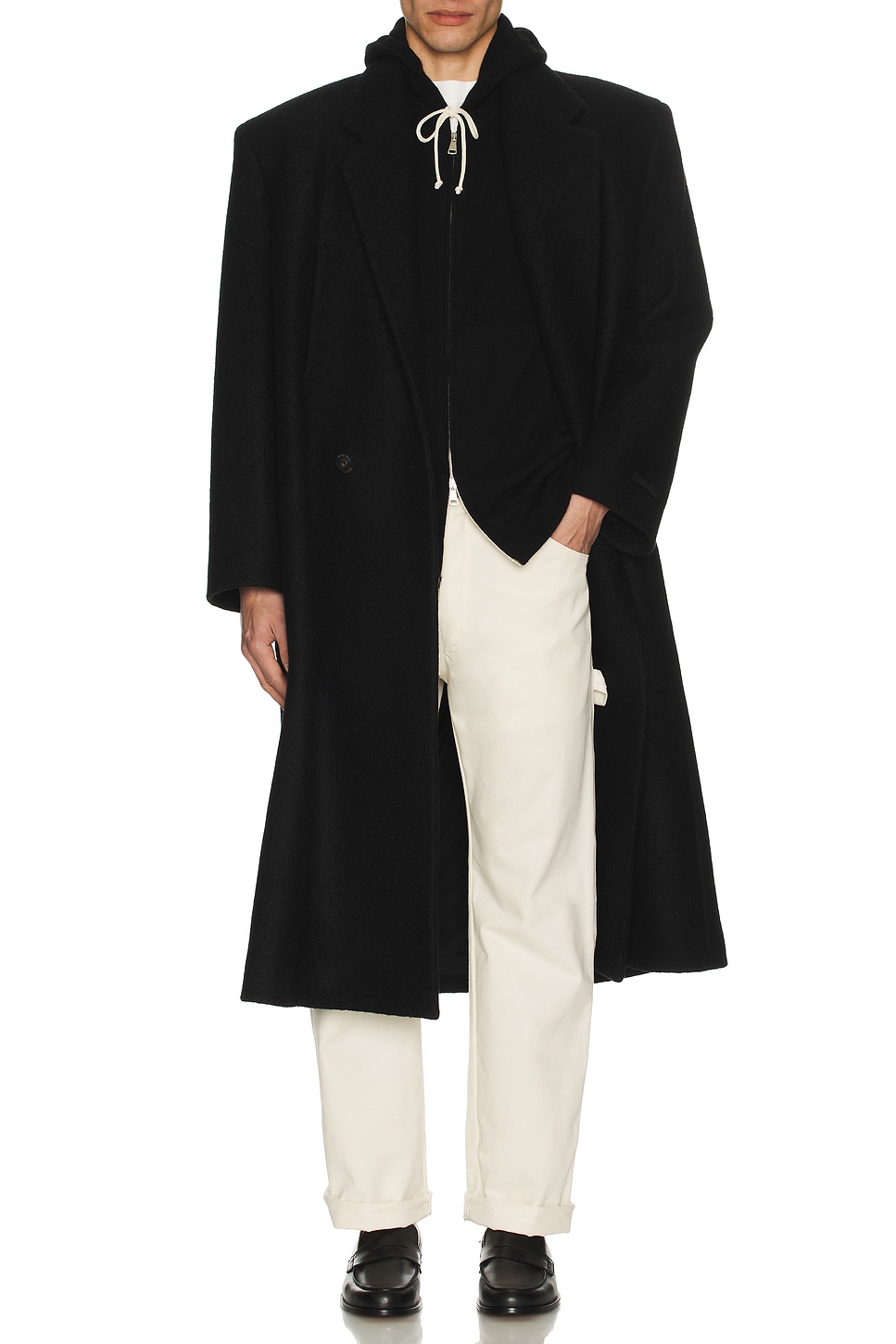 

Толстовка с полной молнией Ghiaia Cashmere, черный