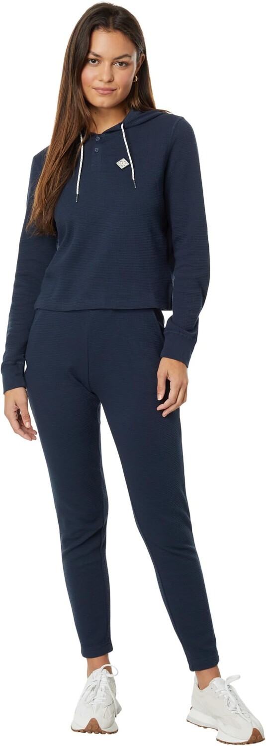 

Худи Salty Crew Tippet Henley Thermal Hoodie, цвет Dark Navy
