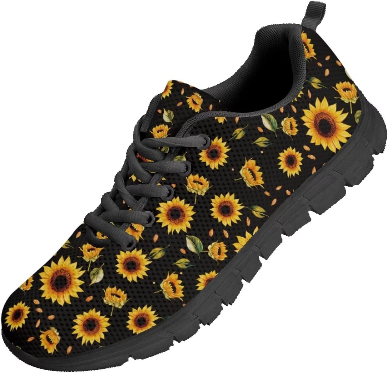 

Мужские легкие дышащие кроссовки Funnydude с сеткой и классической шнуровкой, Sunflower