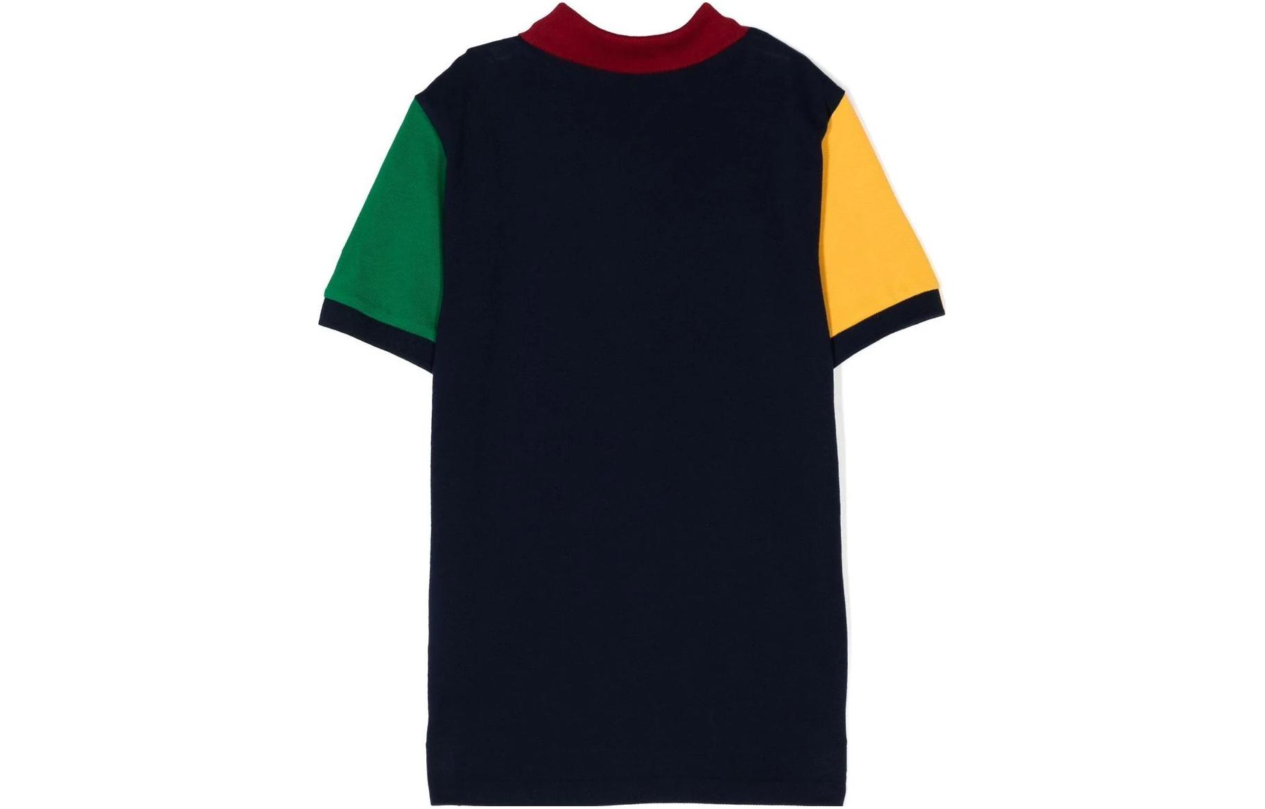 Детская футболка Polo Ralph Lauren, черный — фото 4