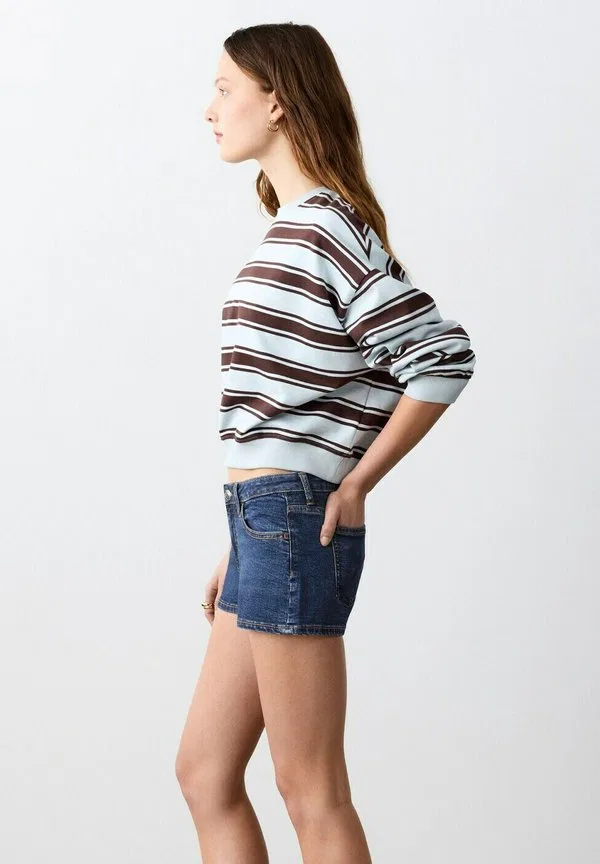 Подростковые джинсовые шорты Mango Kids, Dark Blue — фото 3
