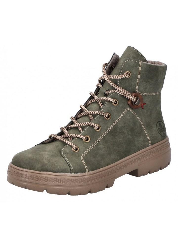 Сапоги rieker Kurzstiefel, зеленый