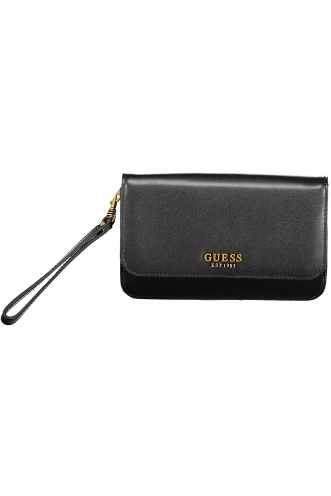 

Черный полиэтиленовый женский кошелек Guess Shoes