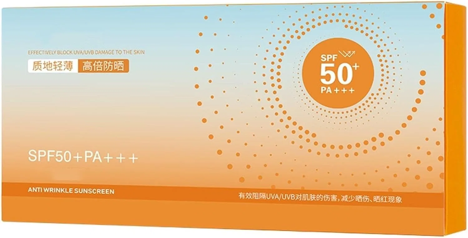 Солнцезащитный крем Portable Pack 2g x 20 шт, синий, Generic