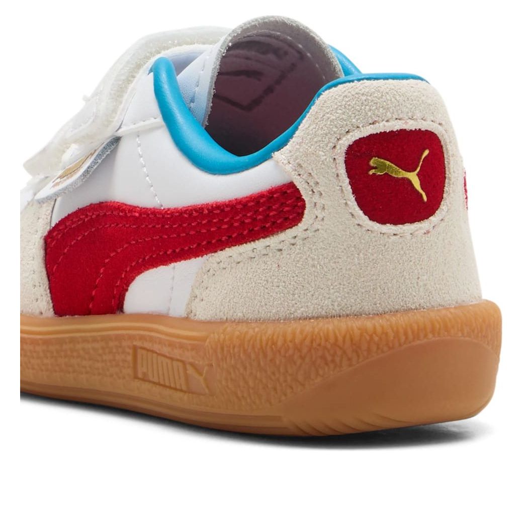 (TD) Puma Palermo Leather 'White Red' — фото 4