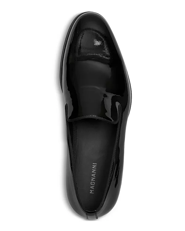 Мужские эксклюзивные свадебные тапочки Laken. Magnanni, черный — фото 2