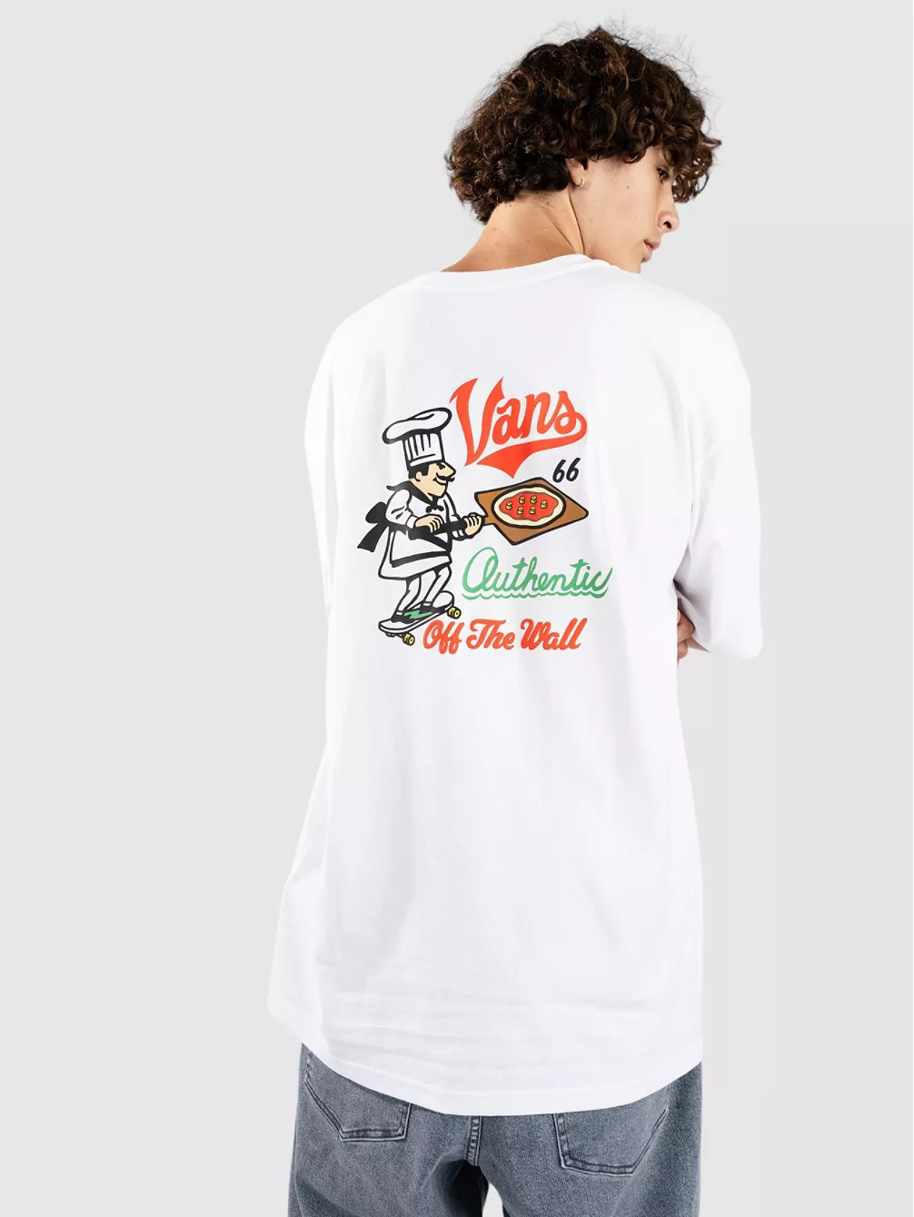 

Свободная футболка Linea Vans, белый