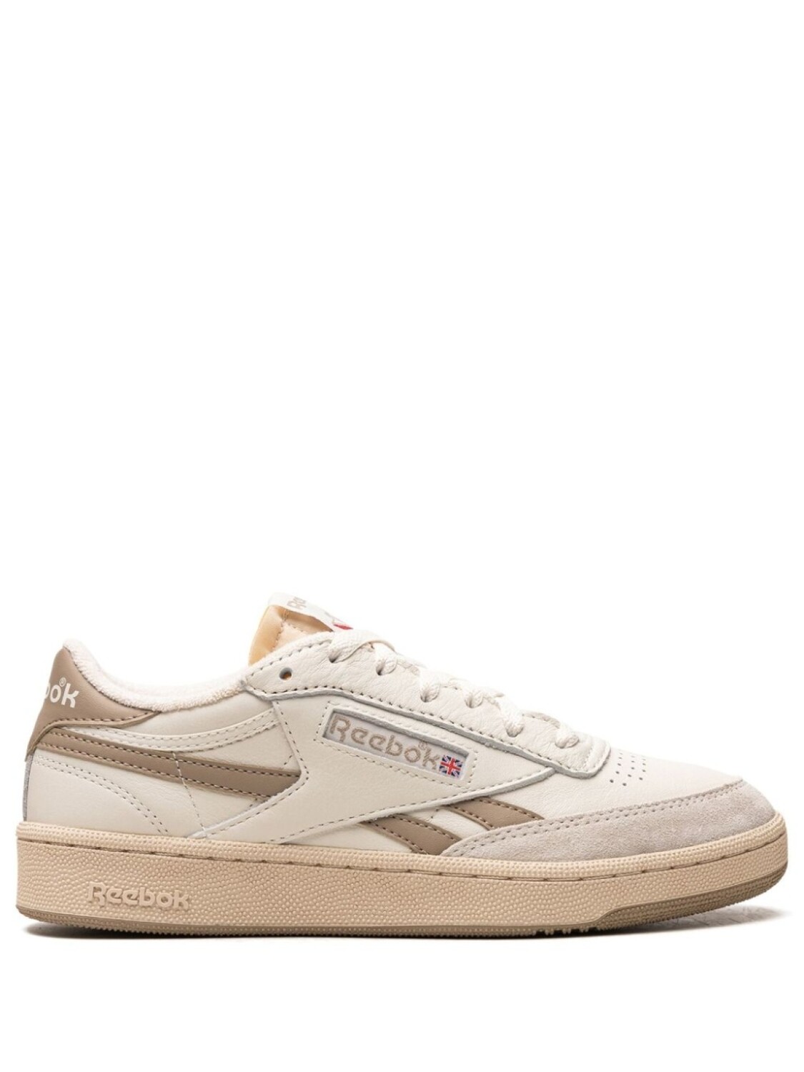 

Кроссовки Club C Revenge Vintage Chalk/Boulder/Beige Reebok, нейтральный цвет