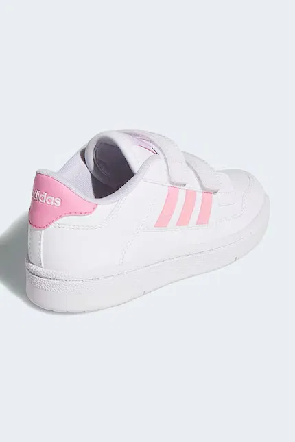 Кроссовки детские Rapid Court Adidas, белый — фото 3