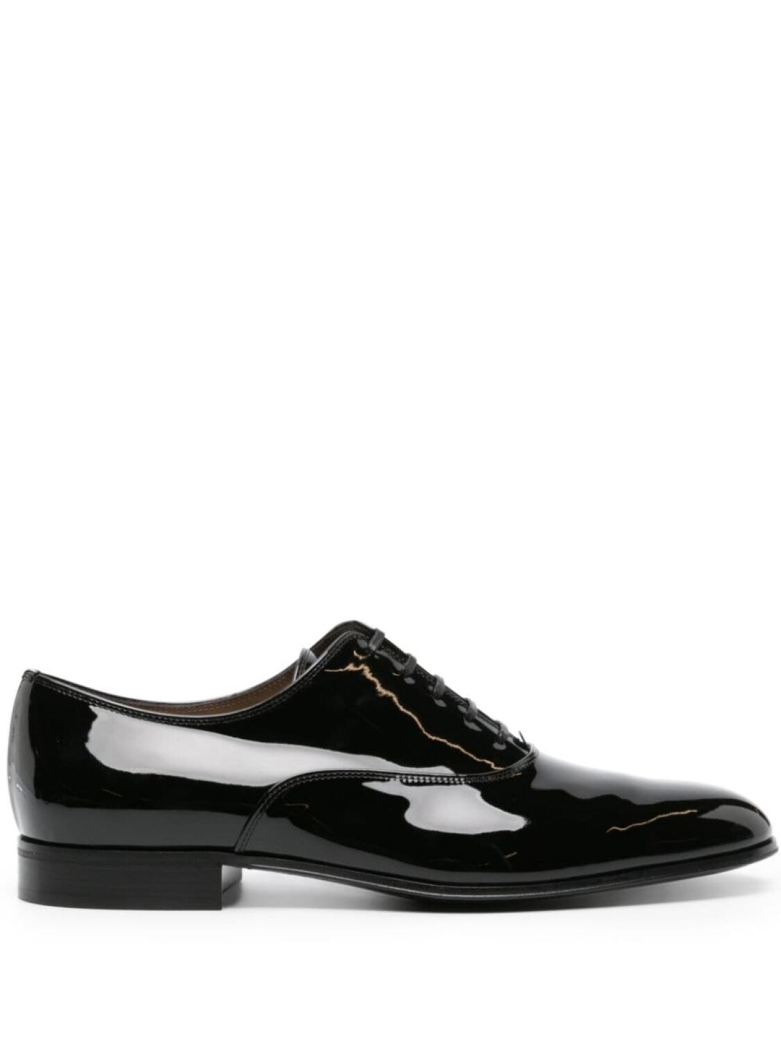 

Gianvito Rossi лакированные оксфорды Vittorio, черный