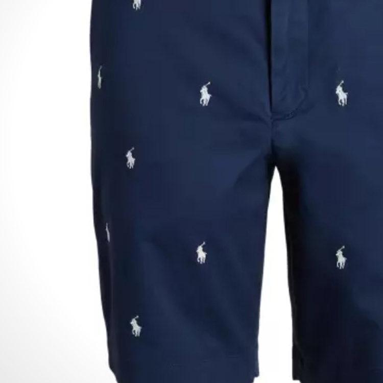 Ralph Lauren Повседневные шорты мужские синие — фото 4