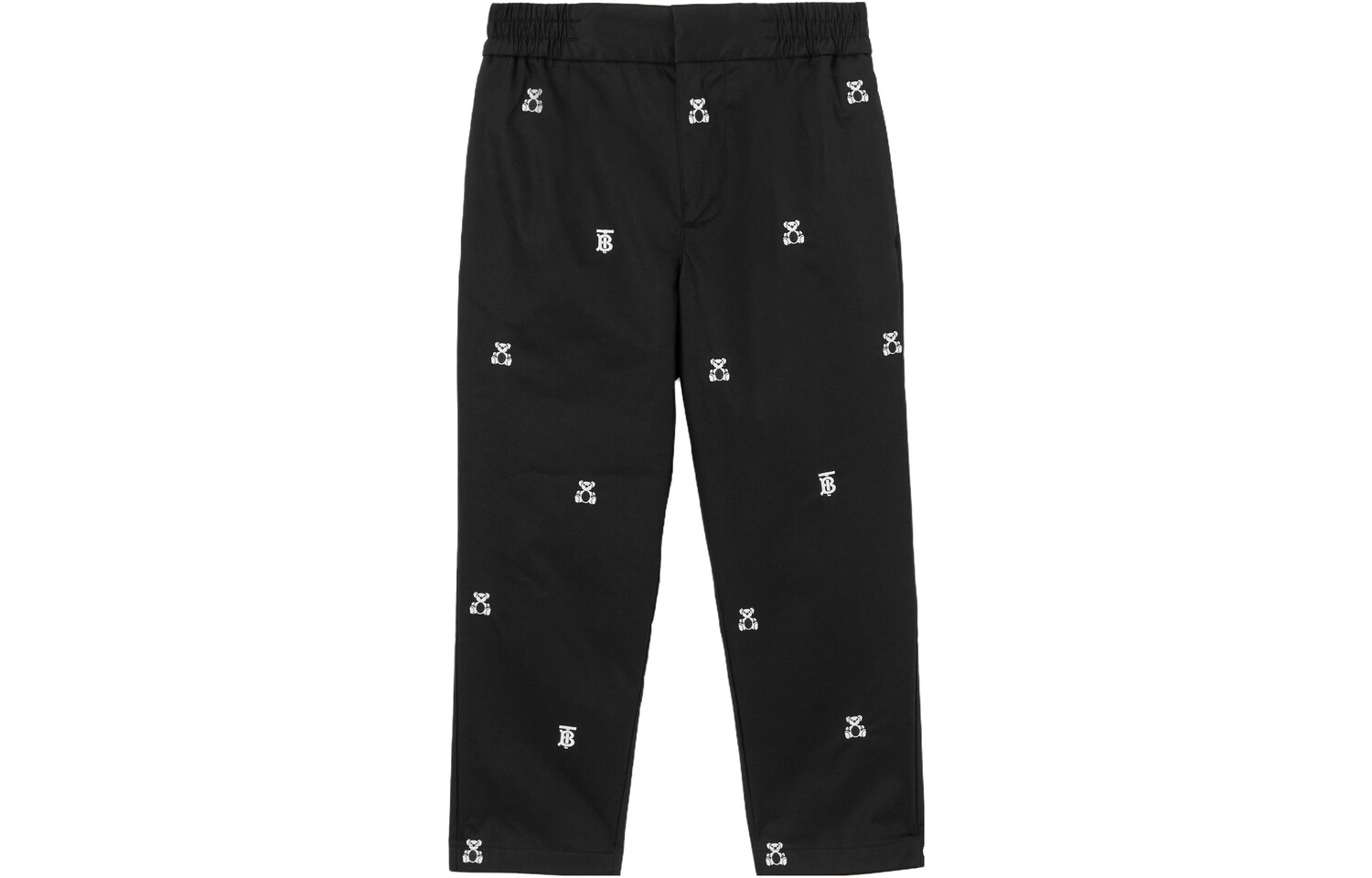 

Детские трикотажные спортивные штаны Burberry, цвет Black