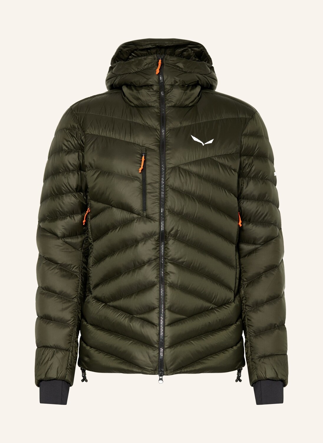 

Легкий пуховик Ортлс Мед 3 Salewa, хаки