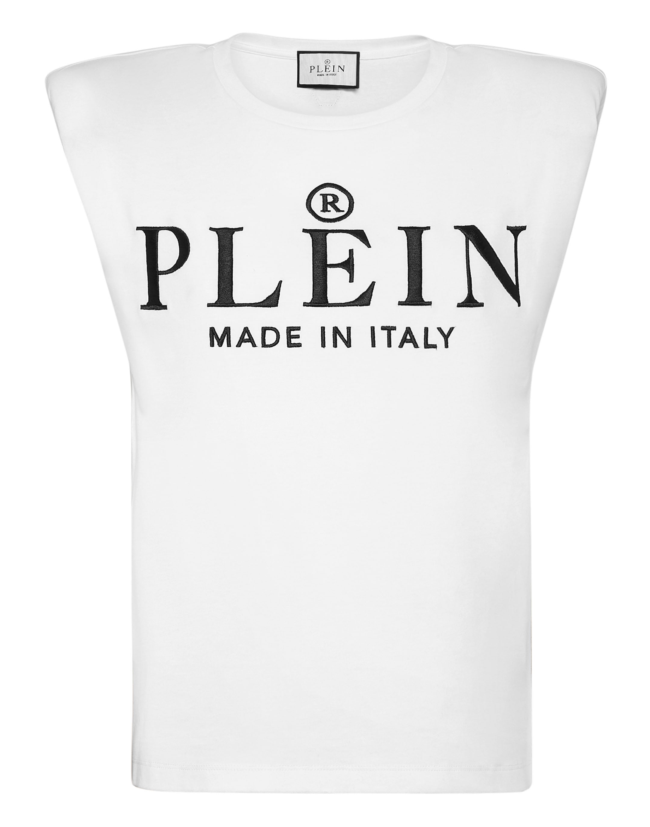 

Майка с подкладкой на плечах Philipp Plein TM, белый