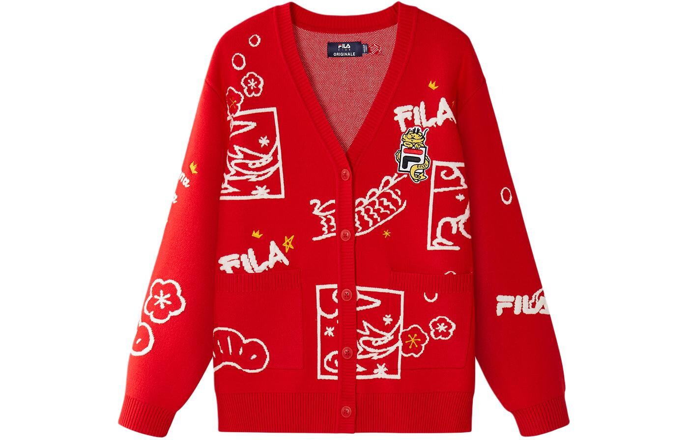 

Детский свитер Fila Kids, красный