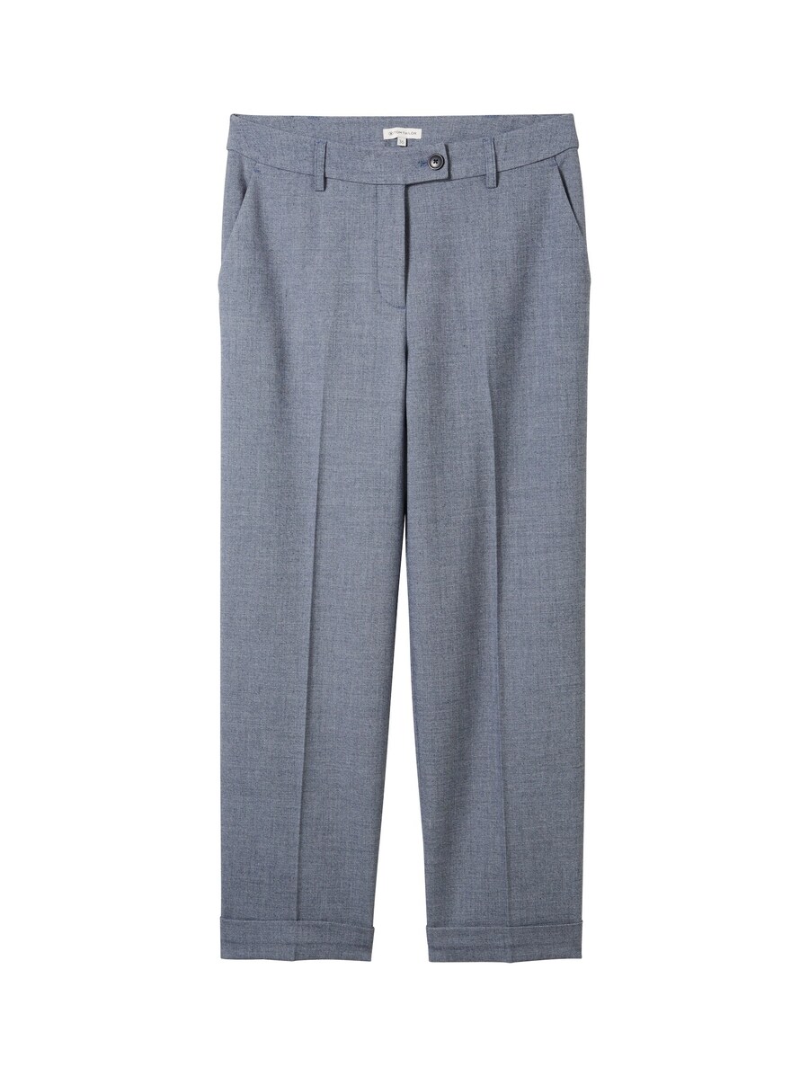 

Брюки TOM TAILOR Loose fit Pleated Pants Lea, пыльно-голубой