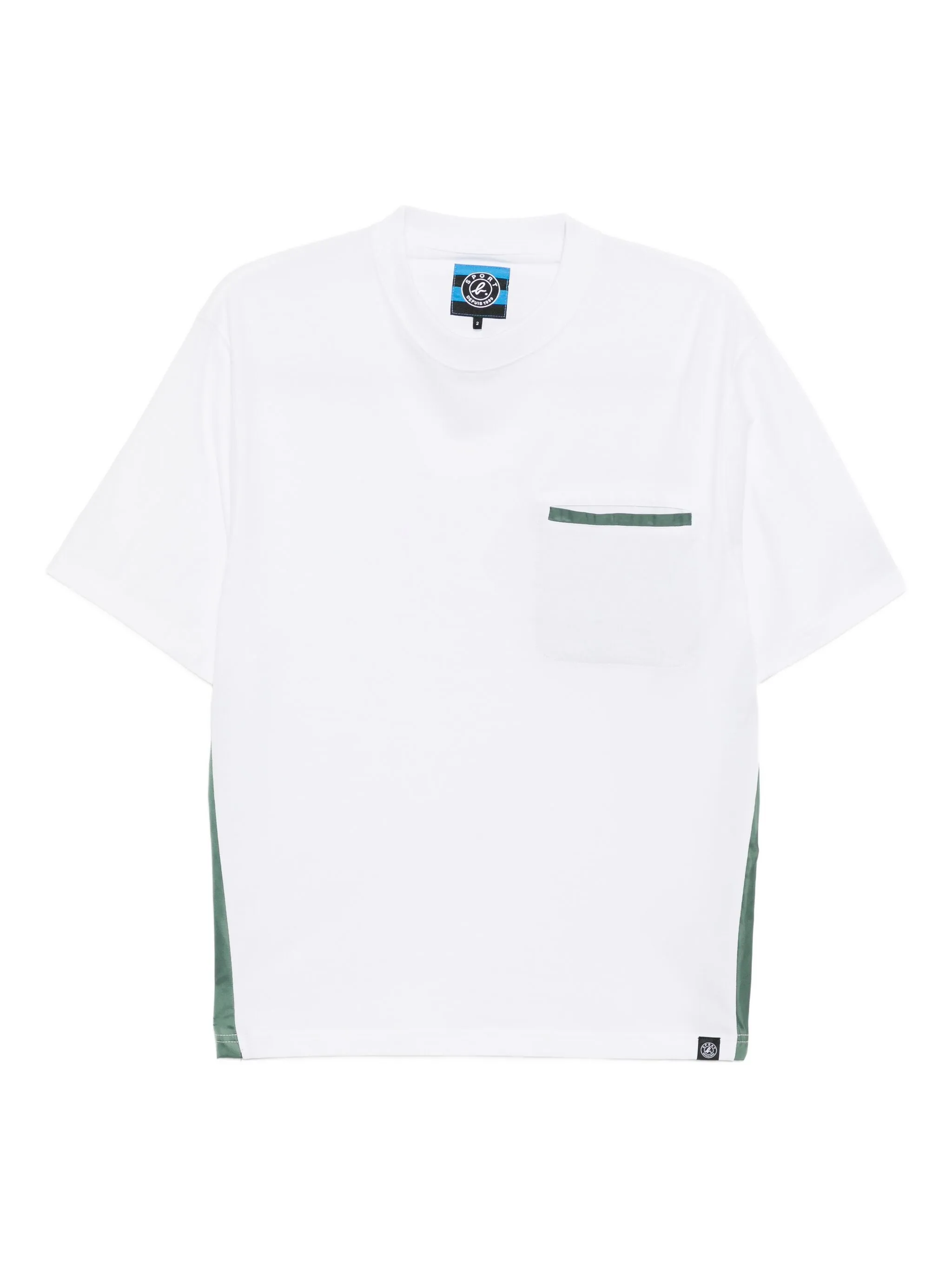 

Футболка с круглым вырезом Sport B. By Agnès B., белый