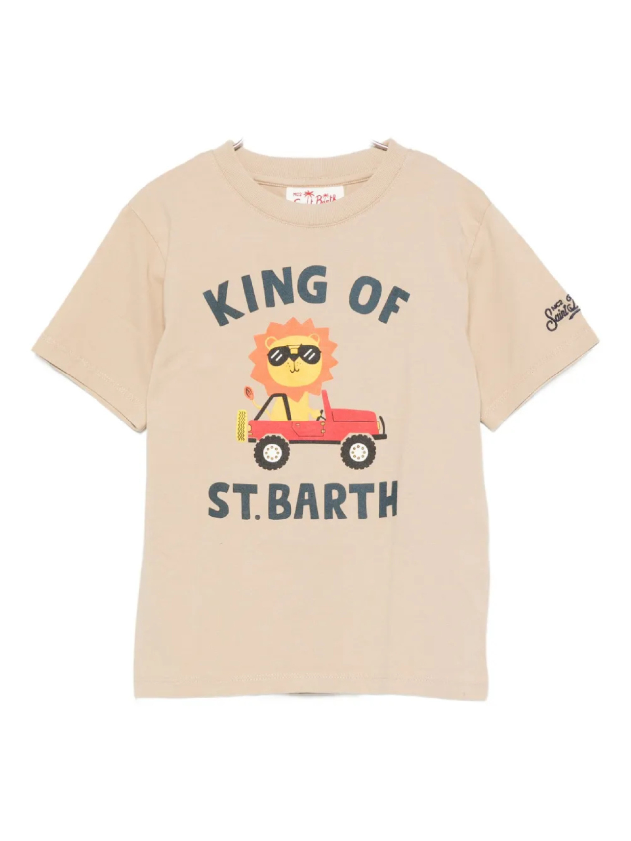 

Футболка с графическим принтом MC2 Saint Barth Kids, нейтральный