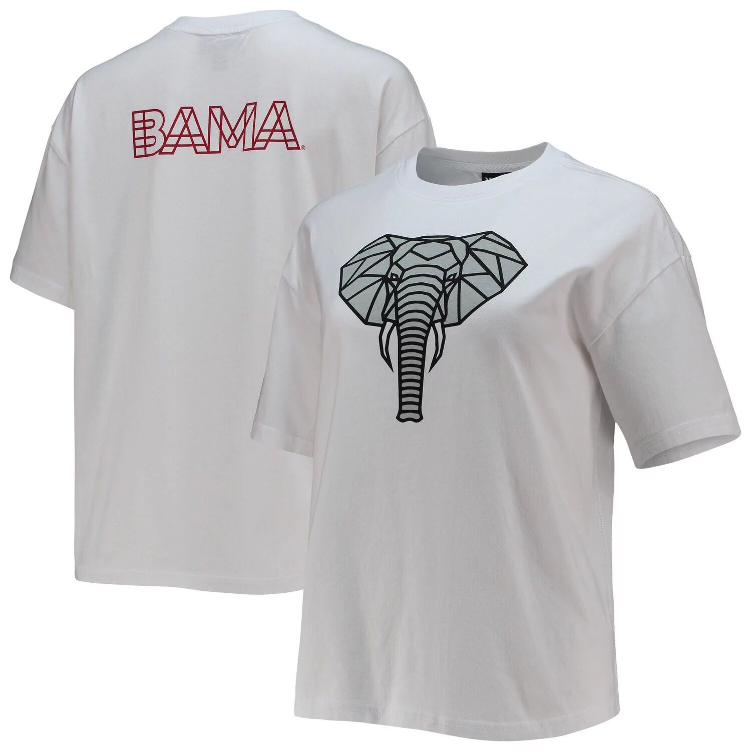 

Женская белая футболка с камуфляжным принтом The Wild Collective Alabama Crimson Tide, Белый, Женская белая футболка с камуфляжным принтом The Wild Collective Alabama Crimson Tide