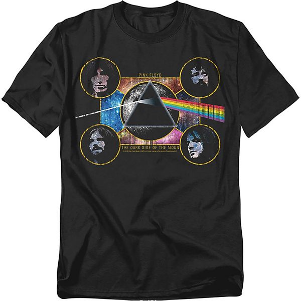 

Футболка Big & Tall Pink Floyd Dark Side Heads Graphic Licensed Character