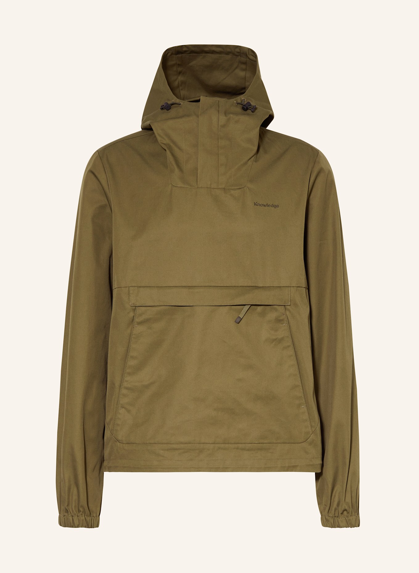 

Куртка-Пуловер Knowledgecotton Apparel, зеленый
