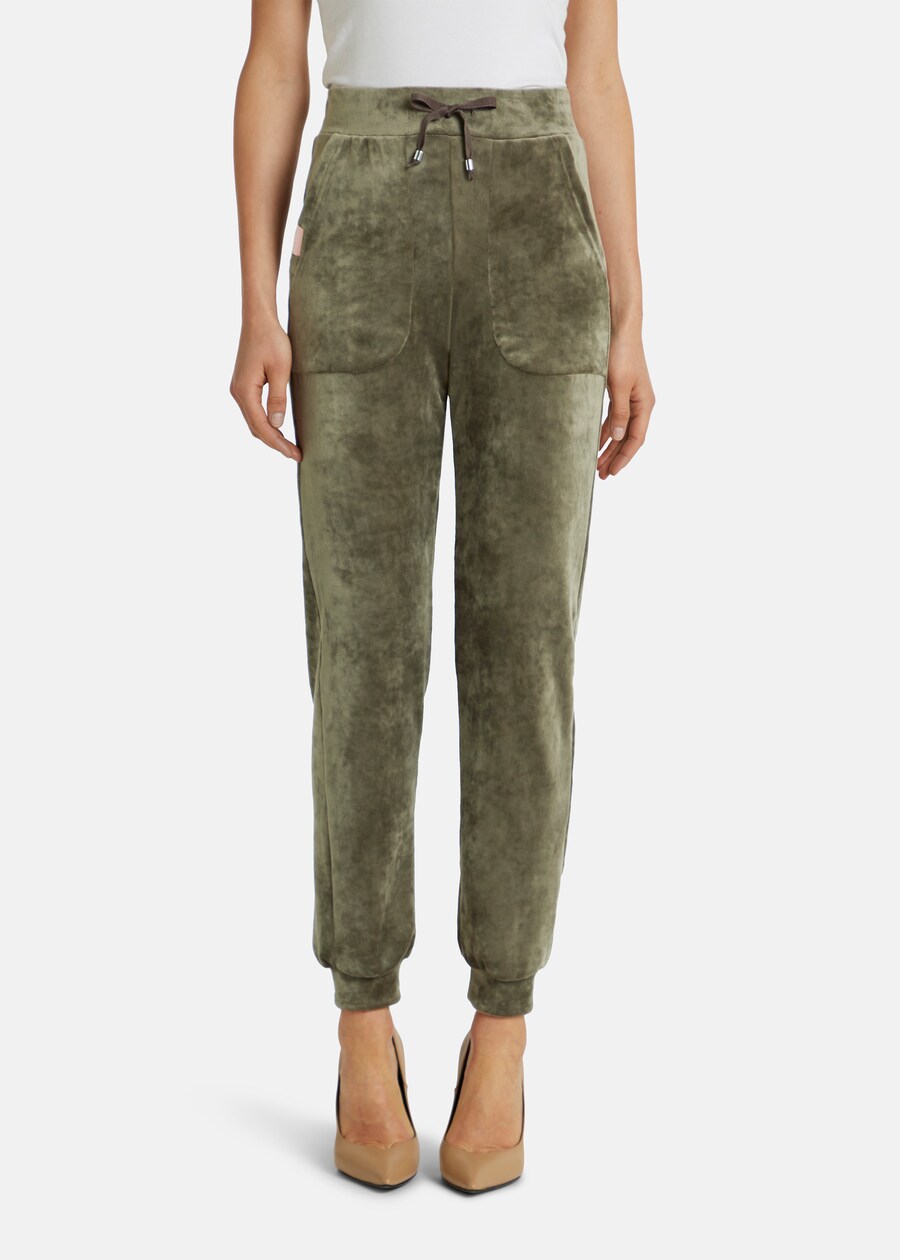 

Тканевые брюки Nicowa Tapered Pants Comfino, цвет khaki/dark green