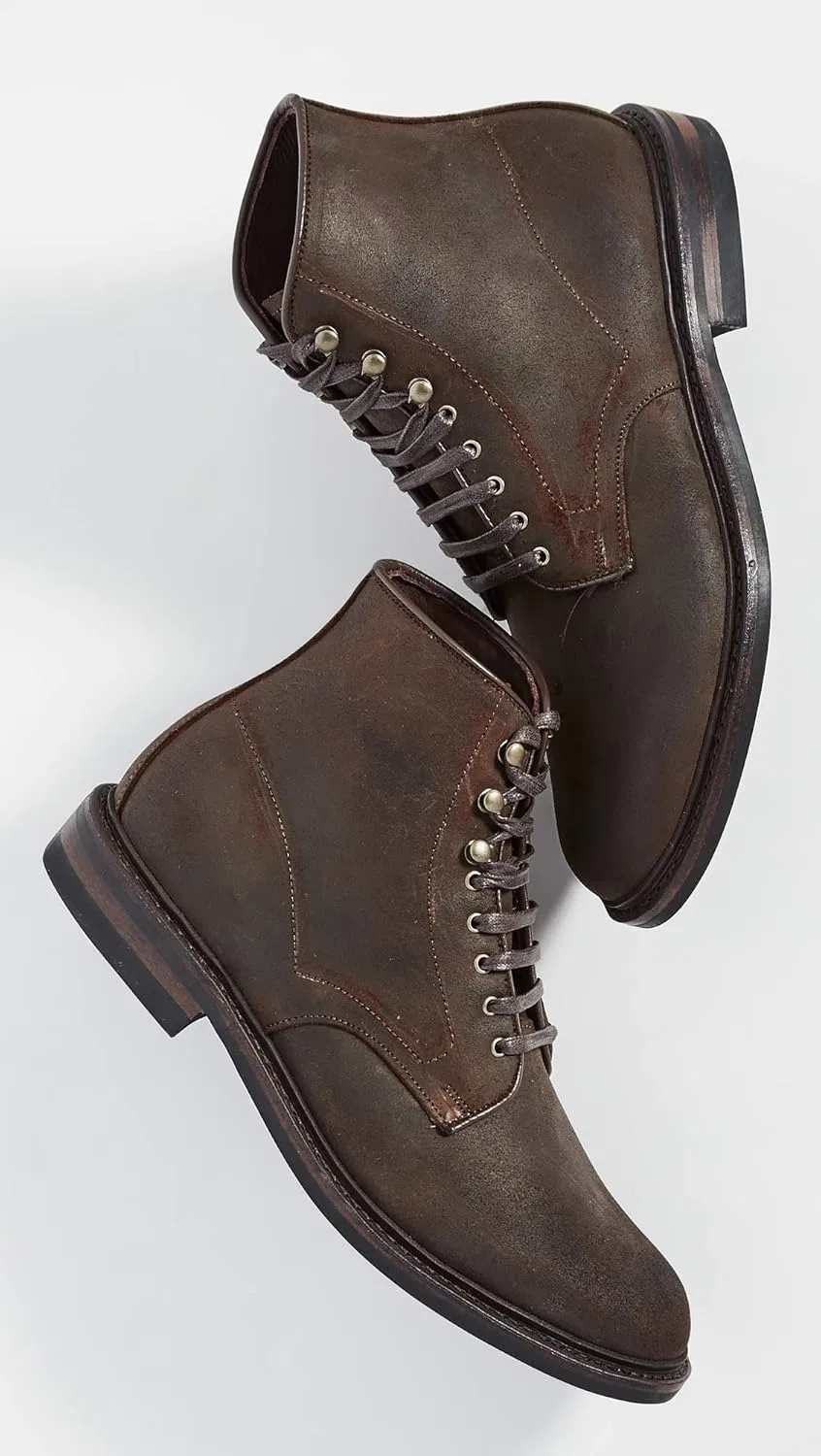 Ботинки Chukka Allen Edmonds, коричневая замша — фото 3