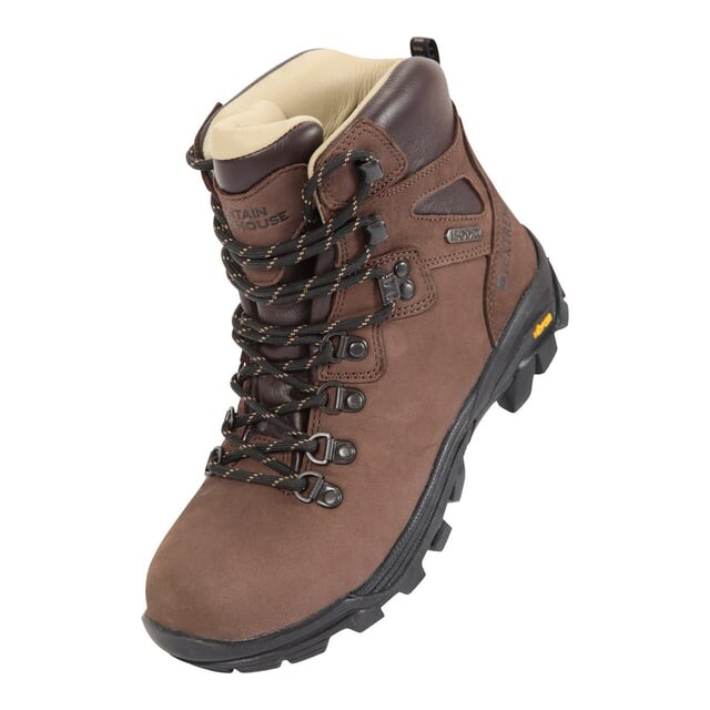 Женские походные ботинки Odyssey Extreme из нубука Mountain Warehouse, коричневый