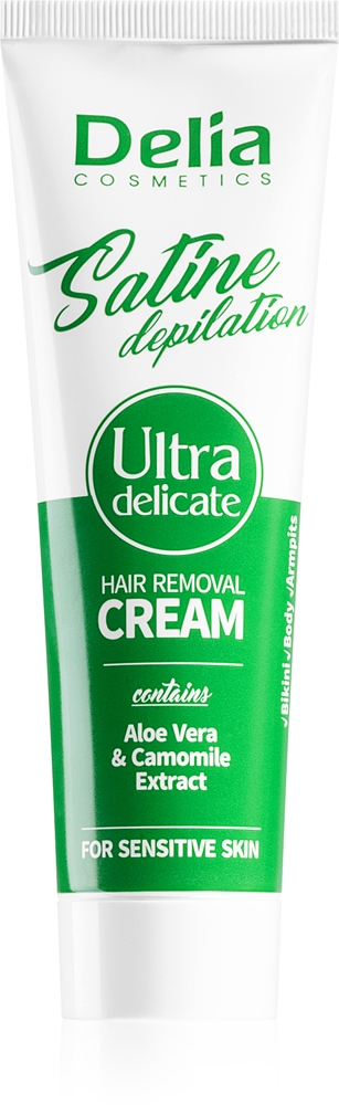 

Ультрамягкий депиляционный крем Satine для чувствительной кожи Delia Cosmetics