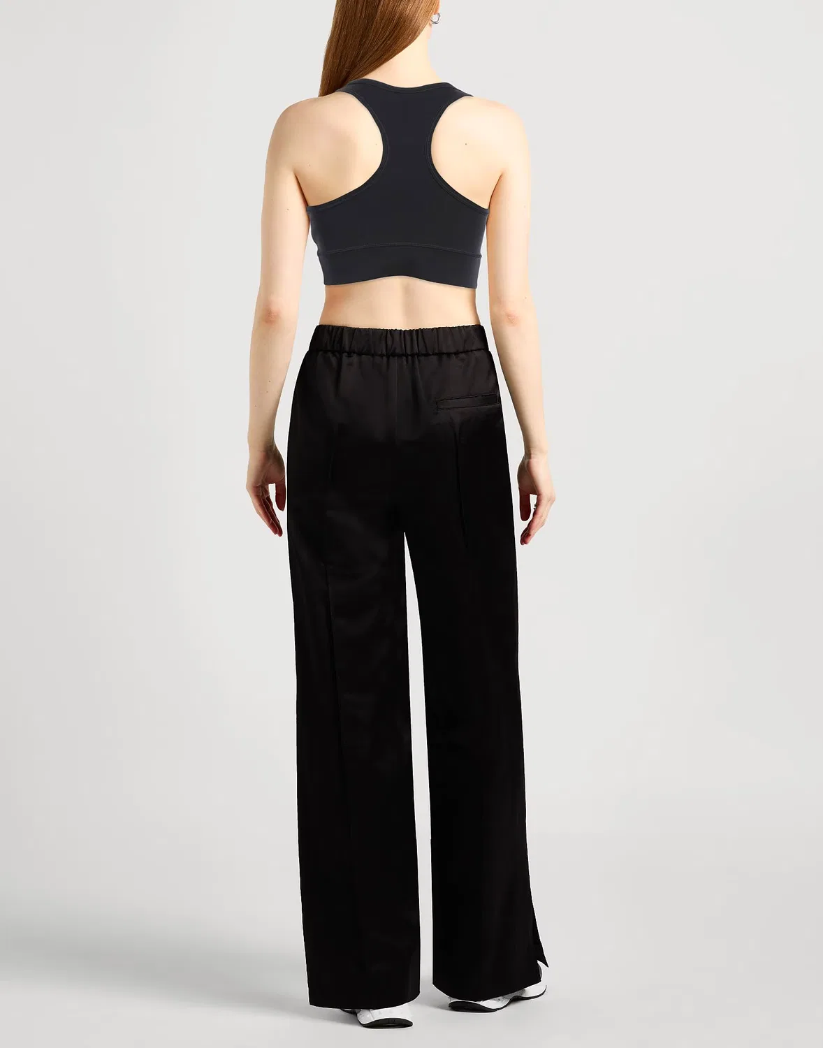 Топ спортивный ACTIVEWEAR BALENCIAGA черный — фото 3