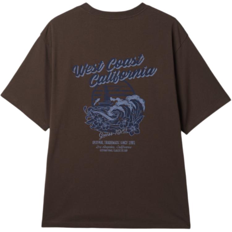 

GUESS Футболка Unisex Brown