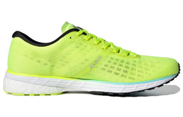 Кроссовки adizero adios 5 Adidas, желтый — фото 2