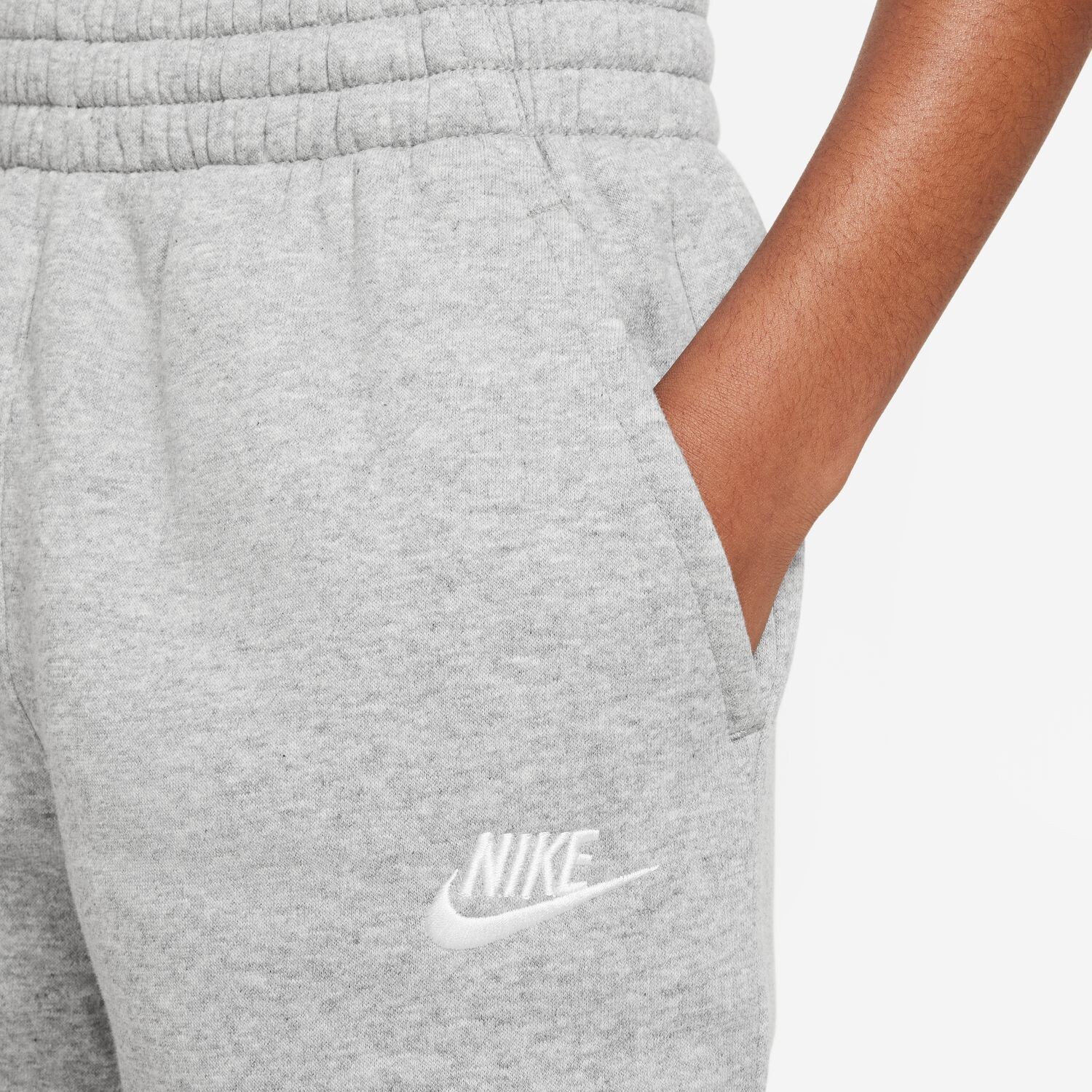 Флисовые джоггеры Nike Club для детей 7–20 лет Nike, черный — фото 3