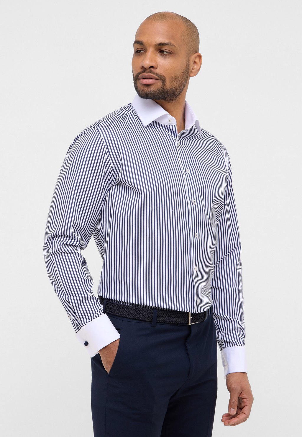 

Рубашка MODERN FIT Eterna, темно-синий