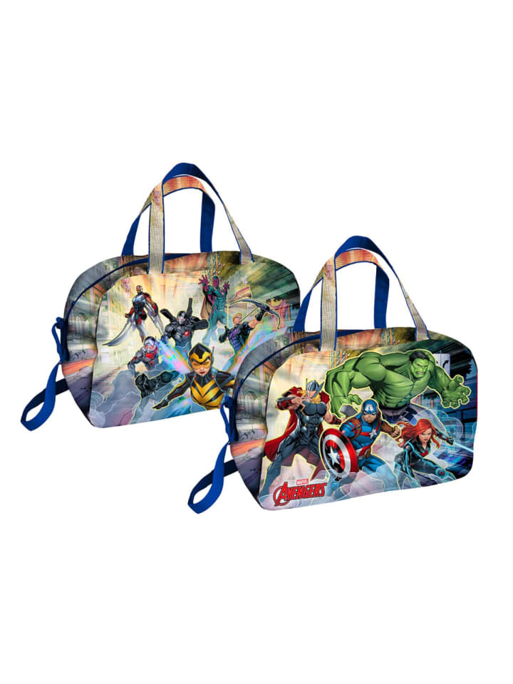 

Спортивная сумка с ремнем через плечо для супергероев в разноцветной упаковке. Avengers