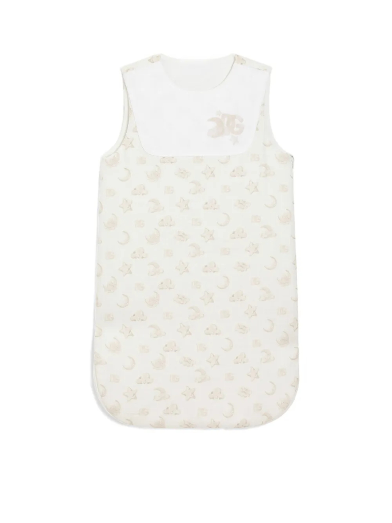

Спальный мешок с логотипом Dolce & Gabbana Kids, белый