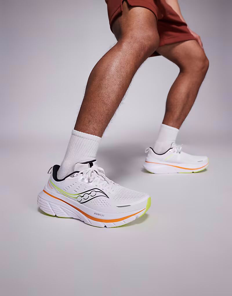 

Кроссовки для бега Saucony Guide 18 белого цвета с кожурой