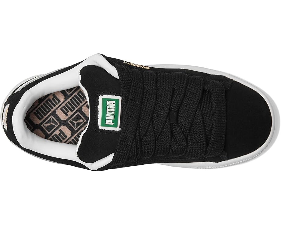 Кроссовки PUMA Kids Suede XL, цвет Puma Black/Puma White — фото 2