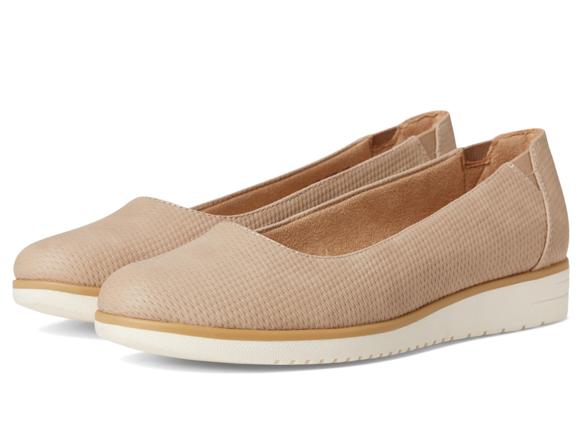 Балетки Naturalizer Soul Naturalizer Idea Ballet, Warm Taupe Tan Faux Leather