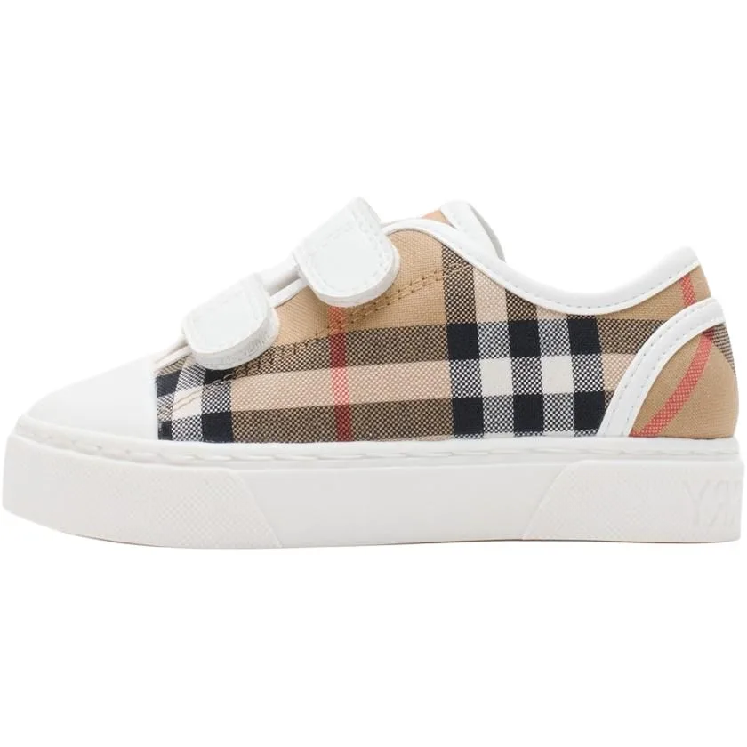 Burberry Низкие кроссовки для малышей Sandy Beige