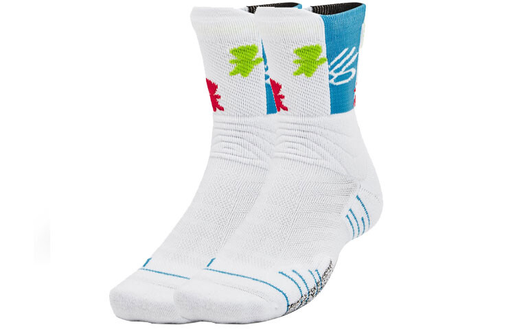 

Носки до колена унисекс Under Armour, цвет 2 Pack (White)
