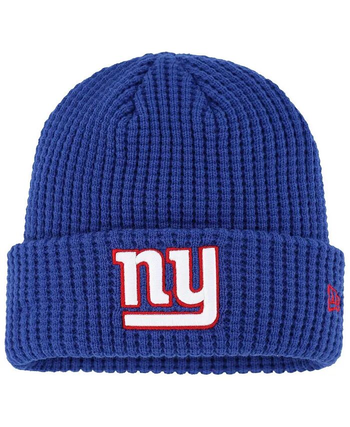 

Шапка вязаная с манжетами для мальчиков Royal New York Giants Prime New Era