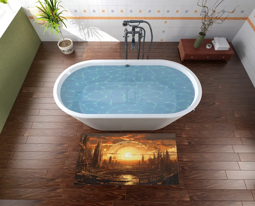 

Коврик для ванной Wallario