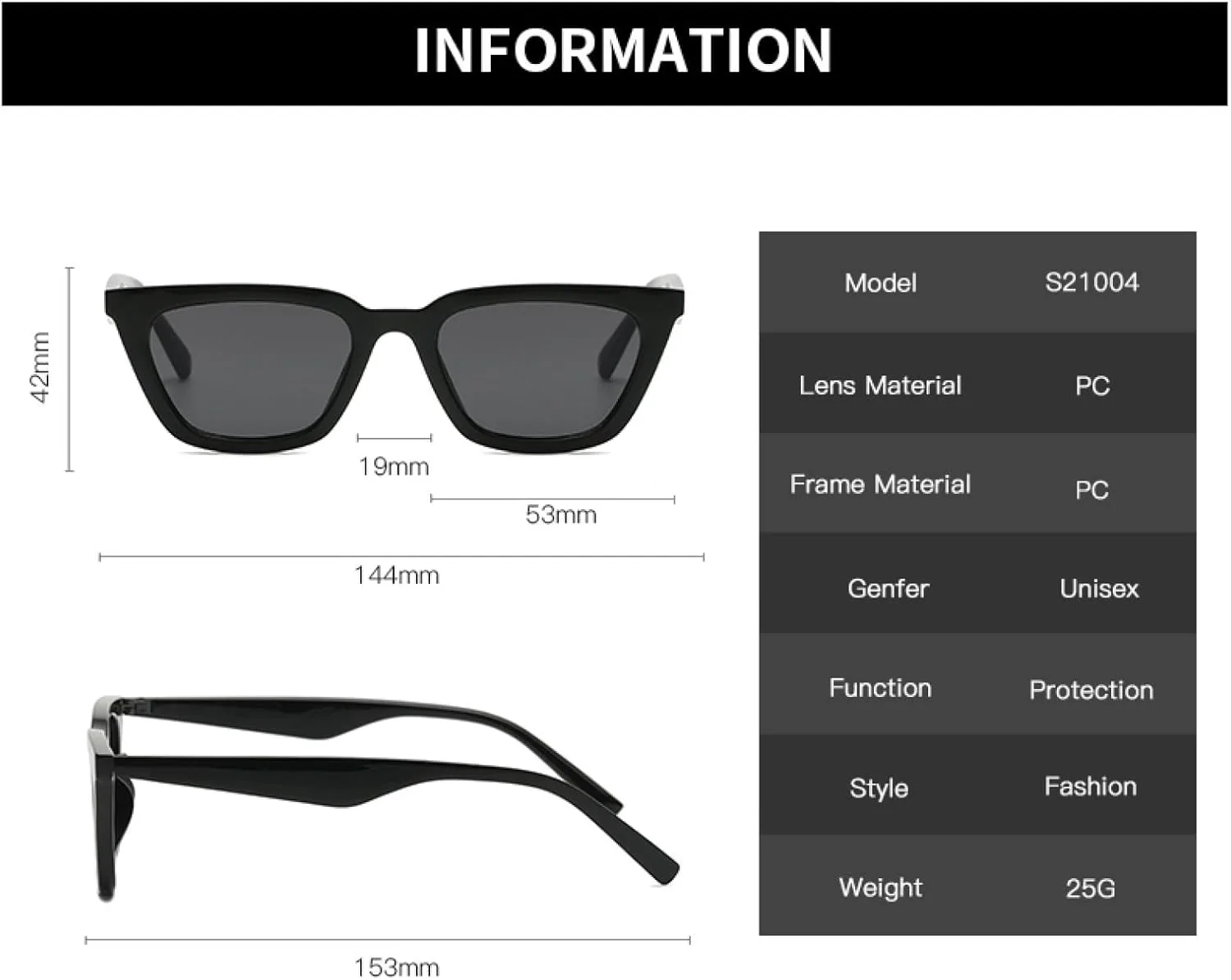 

Солнцезащитные очки с защитой от УФ-излучения UV400 | Легкая оправа | Для женщин и мужчин | Для занятий спортом на открытом воздухе и вождения DSVIGF, 01