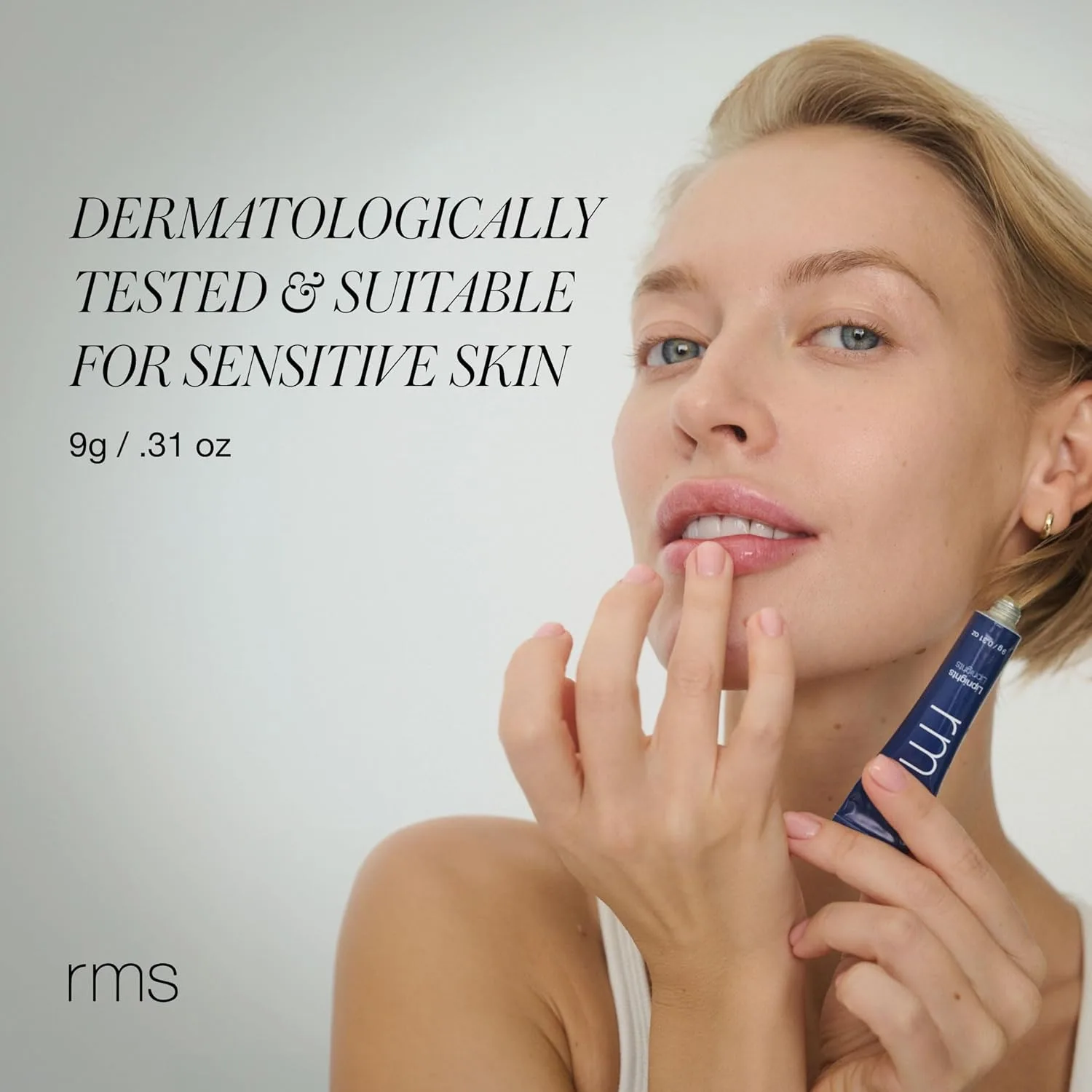 Ночная маска для губ RMS Beauty Lipnights - увлажняющий бальзам для губ с ванилью, маслом какао и маслом ши (2 шт.) 17.58 г (2 шт.), Sleepover — фото 3