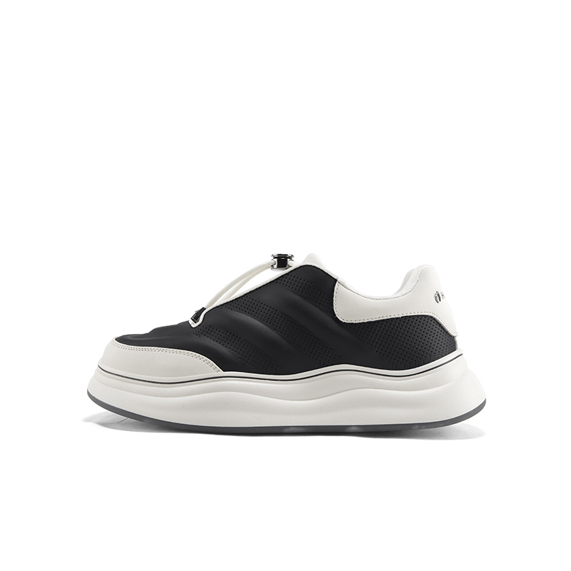 

Низкие повседневные туфли для мужчин HANG TEN, Black Beige