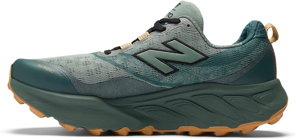 New Balance Кроссовки Mens Fresh Foam X Hierro V9, Dark Juniper/Black/Dried Apricot — фото 2