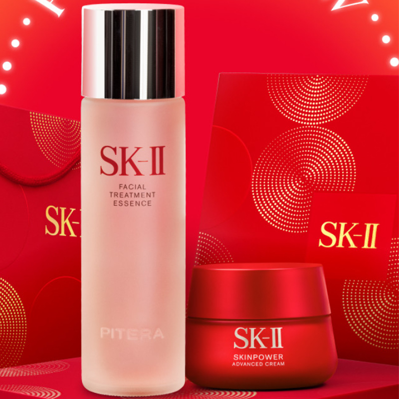 SK II Goddess Water крем для лица коробка лимитированная серия набор косметики подтягивающий увлажняющий восстанавливающий 230мл+50г SK-II — фото 3