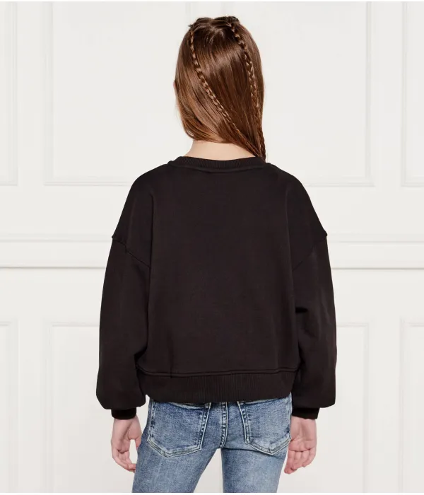 Толстовка Loose fit Calvin Klein Jeans, черный — фото 3
